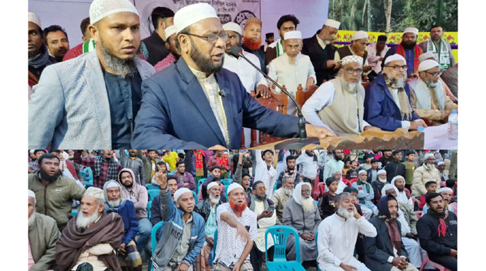 খানগঞ্জ ইউনিয়ন জামায়াতে ইসলামীর উদ্যোগে নির্বাচনী সমাবেশ অনুষ্ঠিত